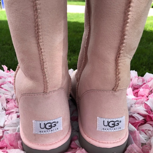 pink tall uggs